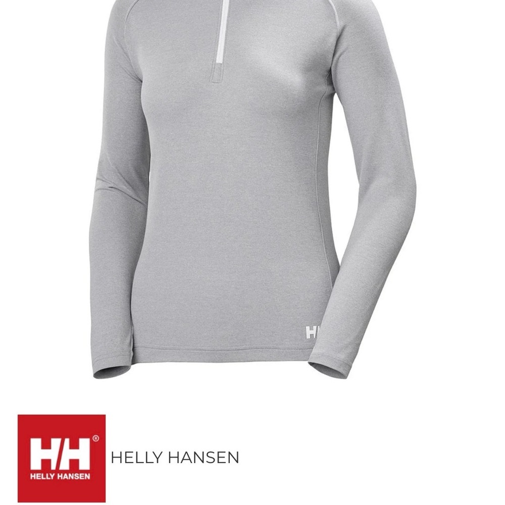 Helly Hansen Verglas Full Zip Mid Layer ~ Size Small ~ Grey - Picture 8 of 9